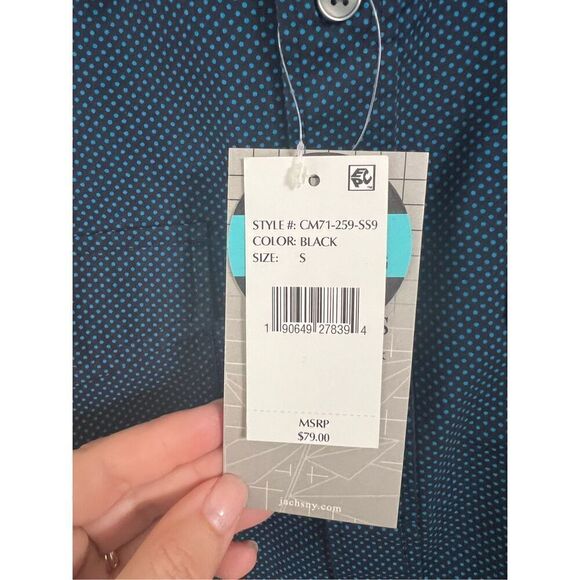 Jachs New York NWT Short Sleeve casual button front Shirt sz S - Picture 4 of 6